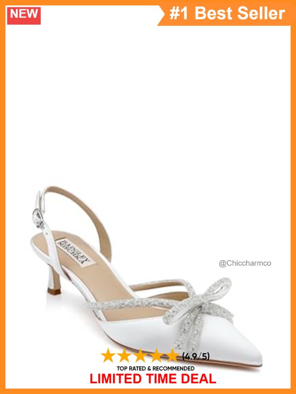 Slingback Kitten Heels Peep Toe Leather Lining Business Casual Shoes